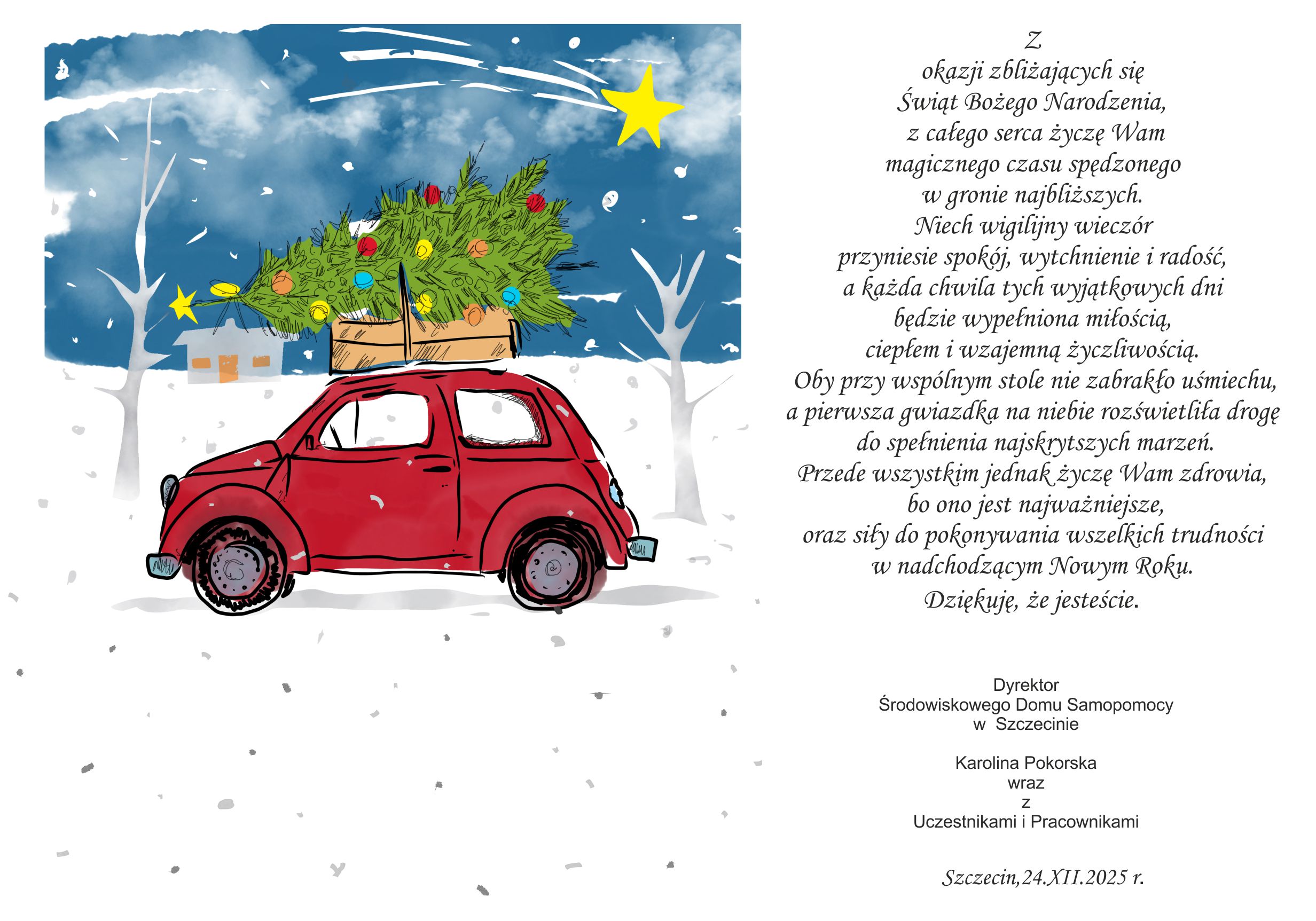 życzenia od dyrektor sds